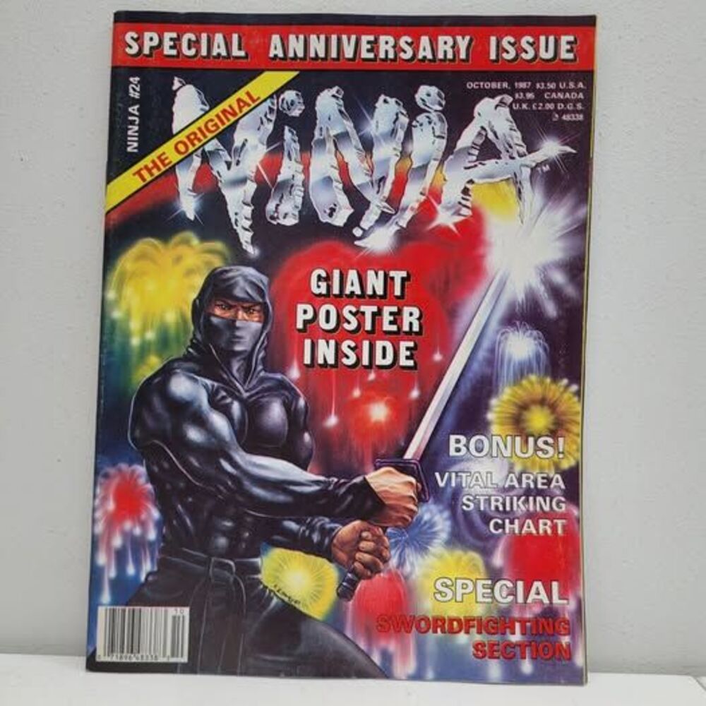 The Original Ninja Magazine #24 October 1987 Special Anniversary Issue
